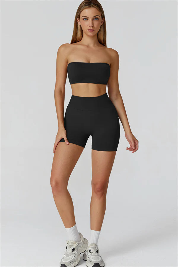 Purple Reign Sports Bra Shorts 2-Piece Set