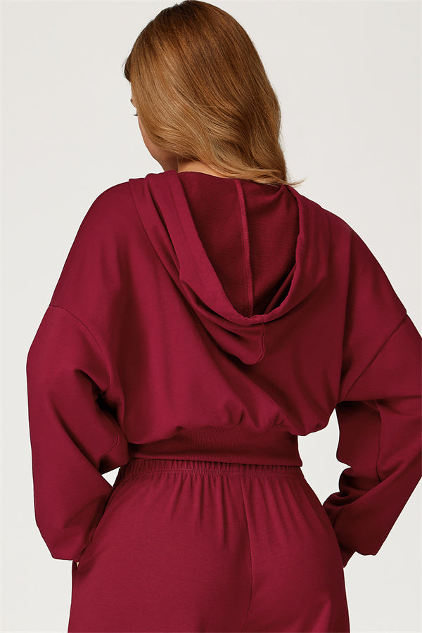 The Glacier Crop Hoodie