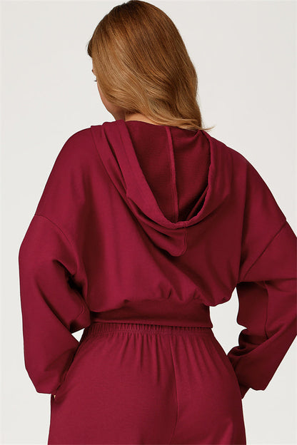 The Glacier Crop Hoodie