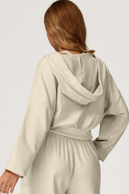 The Glacier Crop Hoodie Pants 2-Piece Set