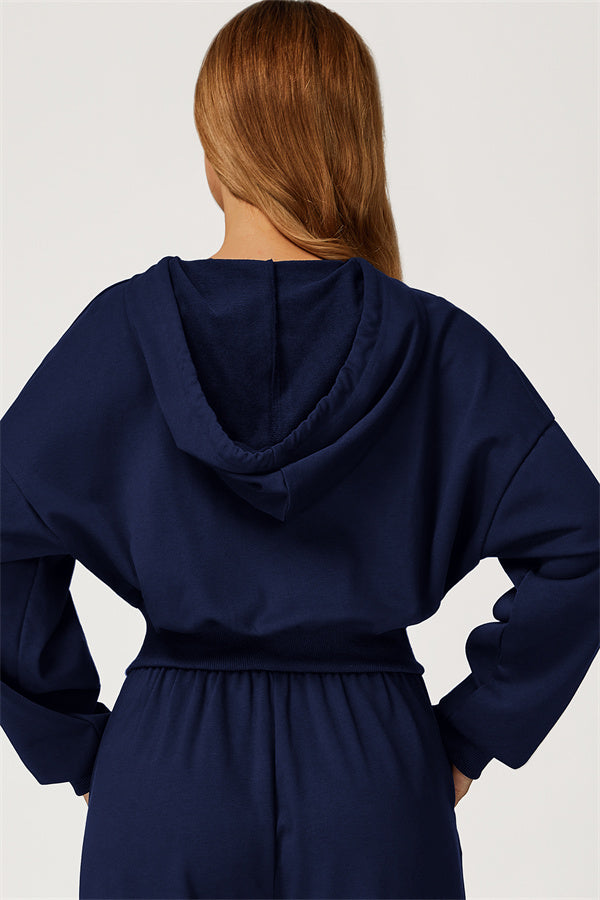 The Glacier Crop Hoodie Pants 2-Piece Set