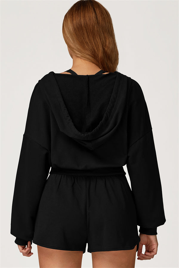 The Glacier Crop Hoodie