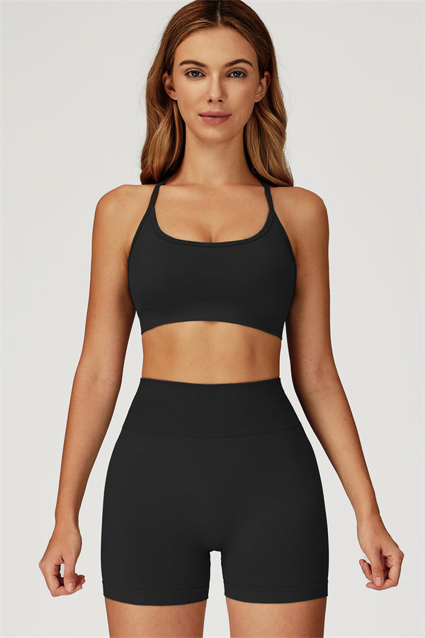 The Sculpt Sports Bra Shorts 2-Piece Set