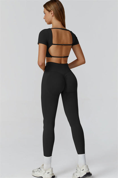 The Reign Crop Top Leggings 2-Piece Set