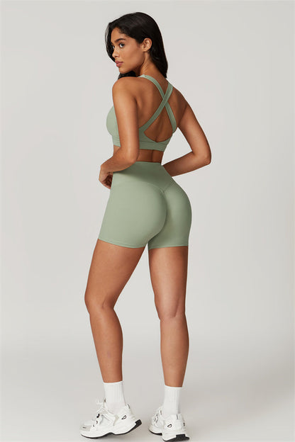 The Eloise Sports Bra Shorts 2-Piece Set