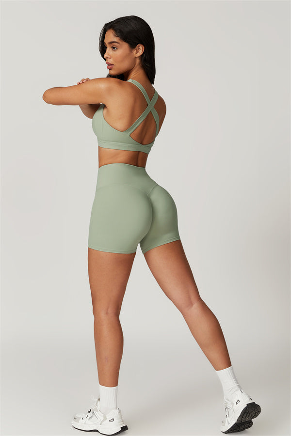 The Eloise Sports Bra Shorts 2-Piece Set