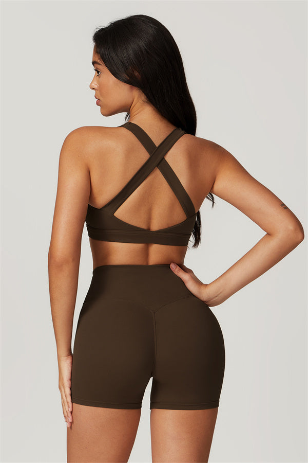 The Eloise Sports Bra Shorts 2-Piece Set