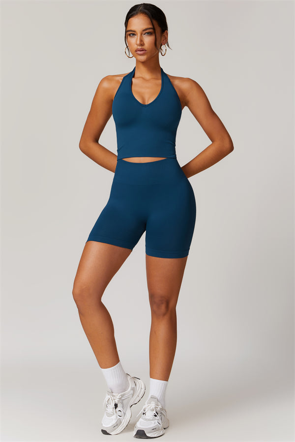 The Delight Halter Top Shorts 2-Piece Set