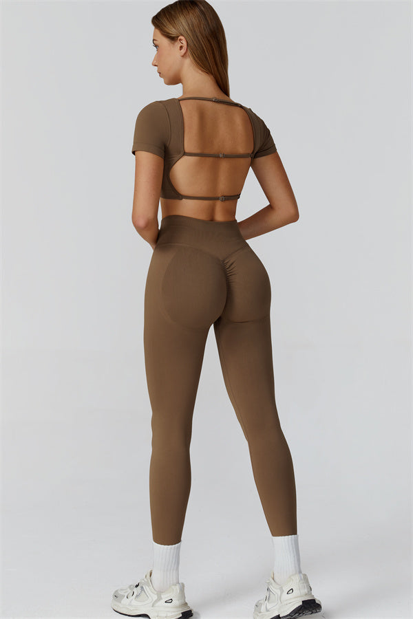 The Reign Crop Top Leggings 2-Piece Set