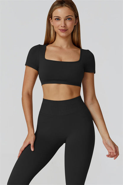 The Reign Crop Top Leggings 2-Piece Set