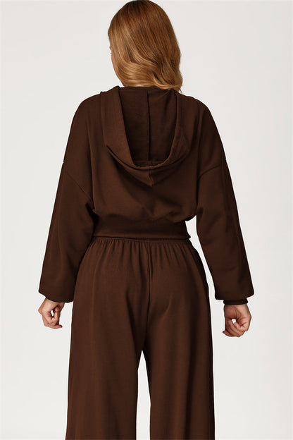 The Glacier Crop Hoodie Pants 2-Piece Set