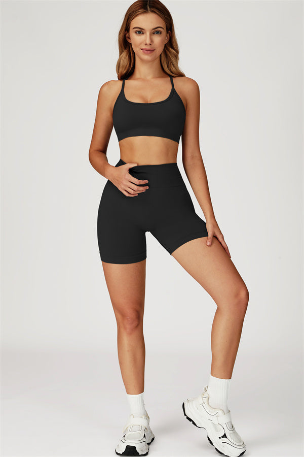 The Sculpt Sports Bra Shorts 2-Piece Set