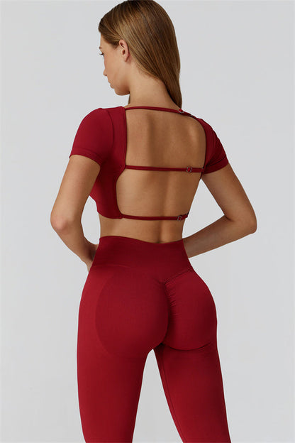 The Reign Crop Top Leggings 2-Piece Set