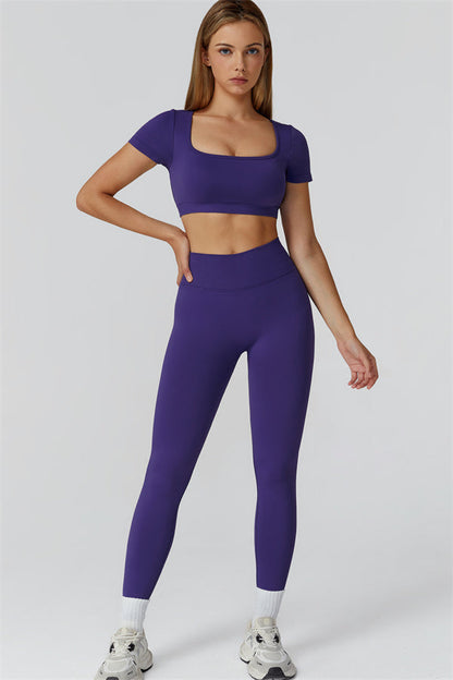 The Reign Crop Top Leggings 2-Piece Set