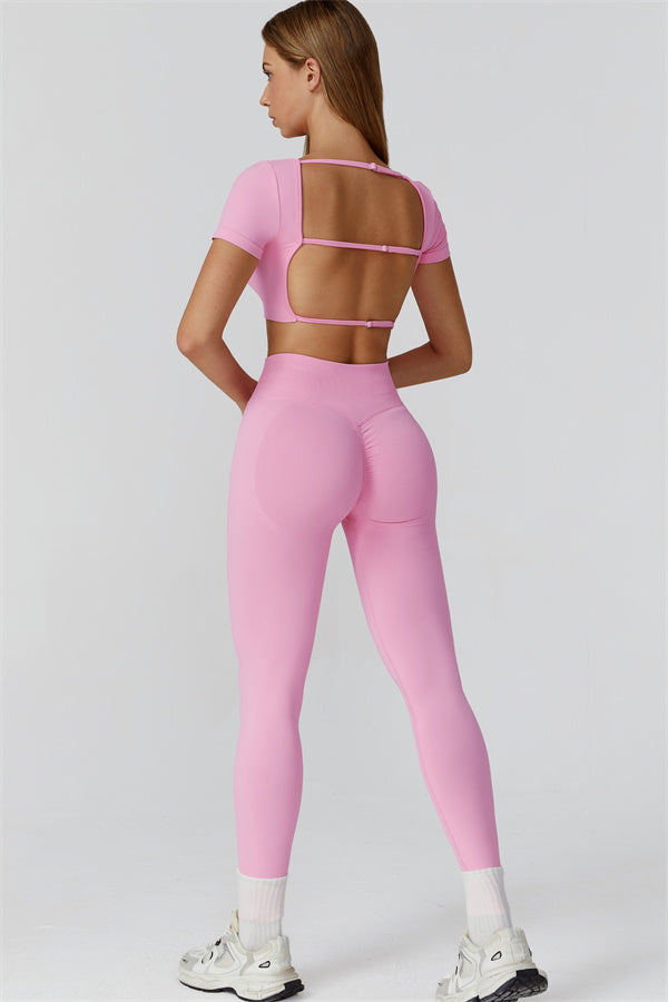 The Reign Crop Top Leggings 2-Piece Set