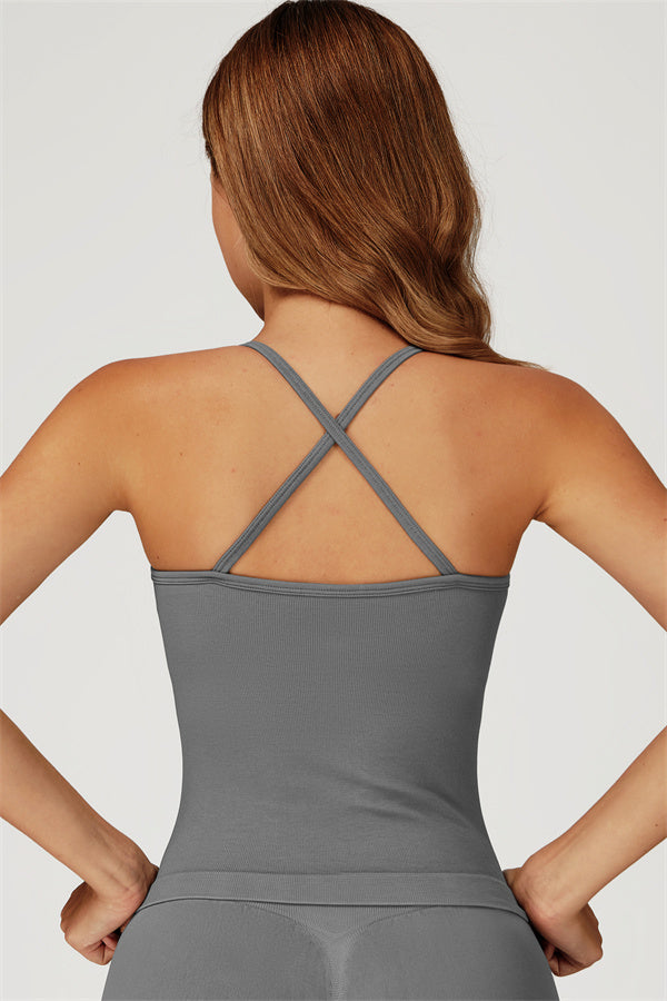 The Sculpt Crop Top Shorts 2-Piece Set