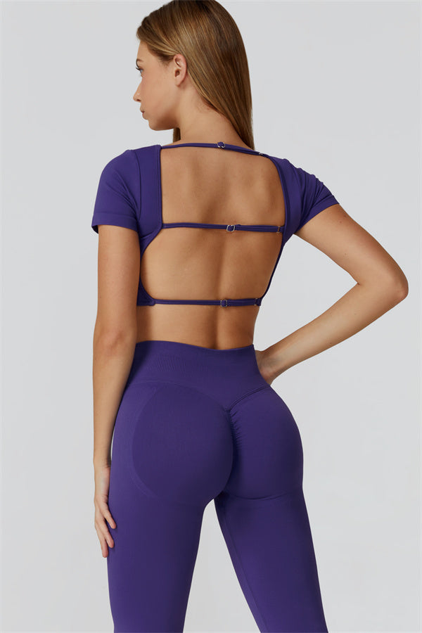 The Reign Crop Top Leggings 2-Piece Set
