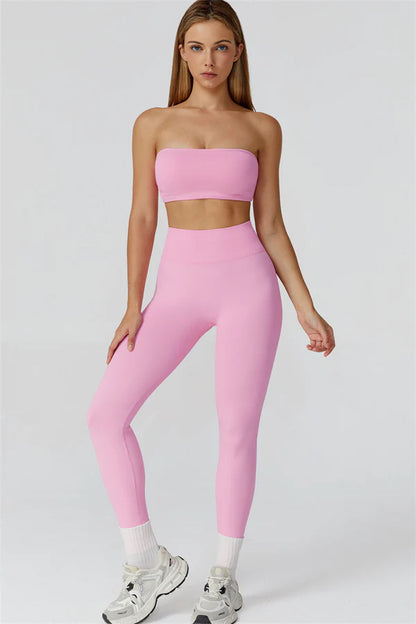 Purple Reign Sports Bra & Leggings 2-Piece Set