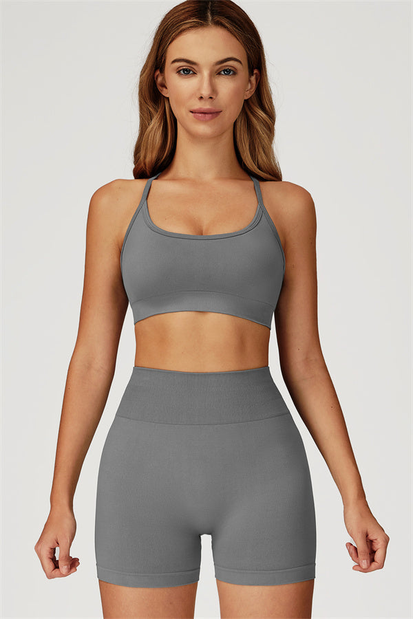 The Sculpt Sports Bra Shorts 2-Piece Set
