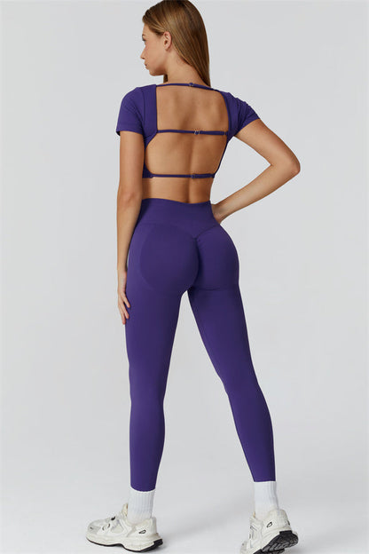 The Reign Crop Top Leggings 2-Piece Set