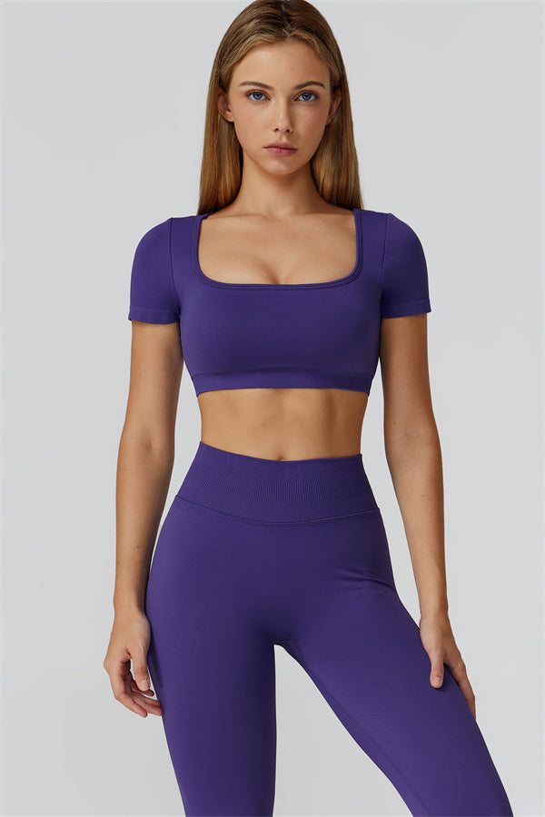 The Reign Crop Top Leggings 2-Piece Set
