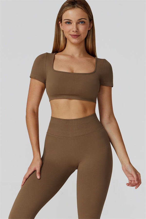 The Reign Crop Top Leggings 2-Piece Set
