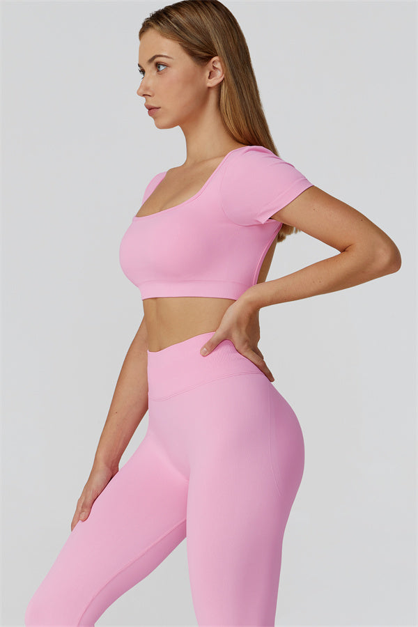 The Reign Crop Top Leggings 2-Piece Set