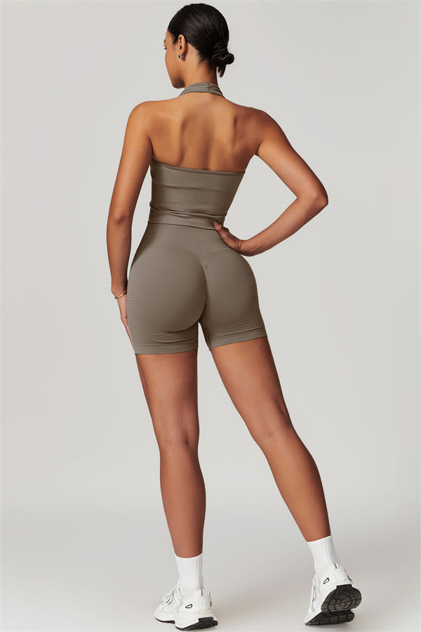 The Delight Halter Top Shorts 2-Piece Set
