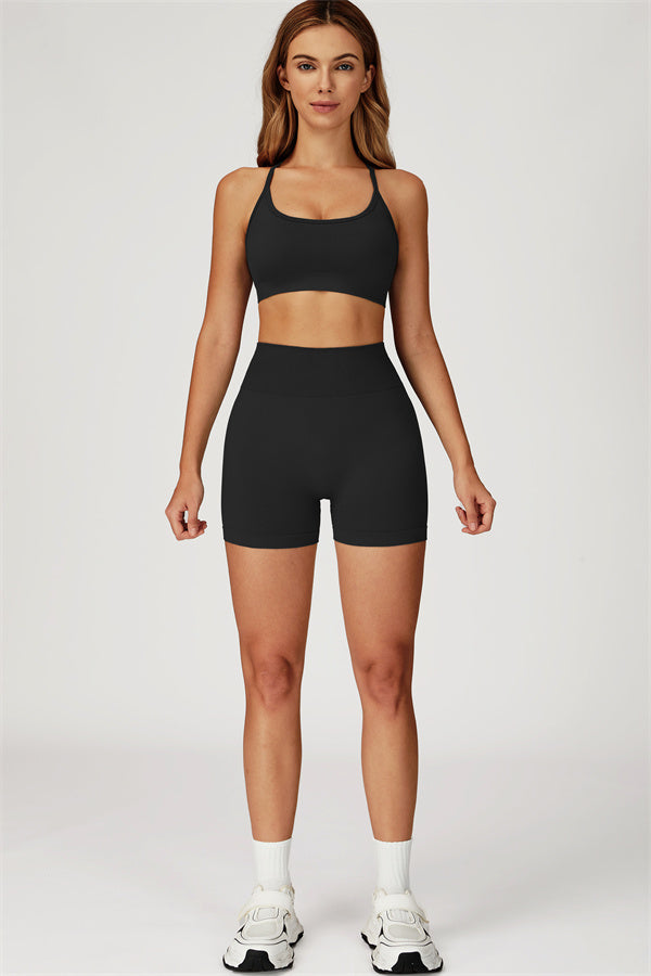 The Sculpt Sports Bra Shorts 2-Piece Set