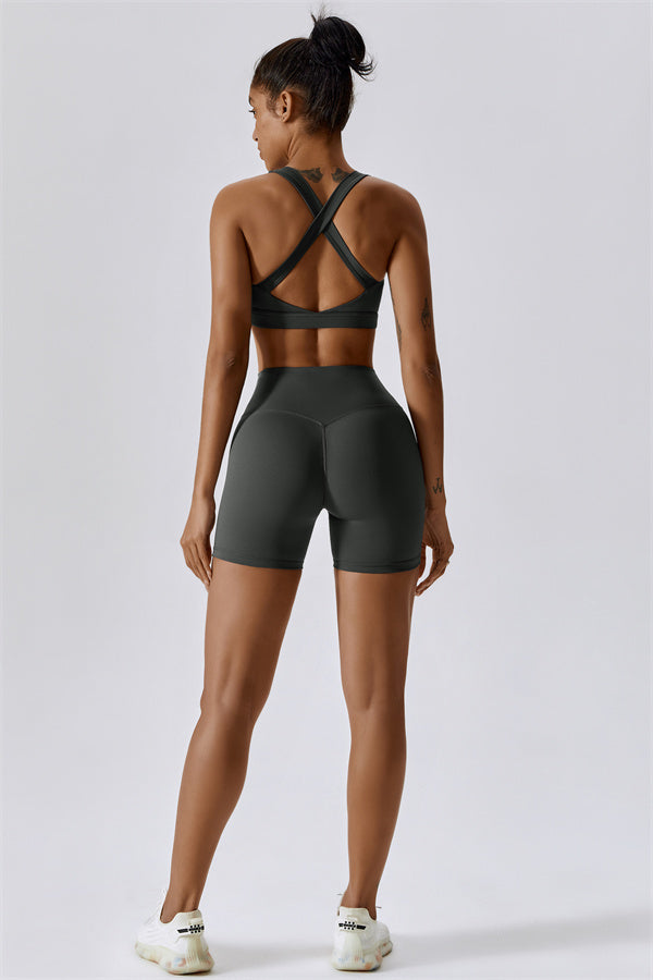 The Eloise Sports Bra Shorts 2-Piece Set