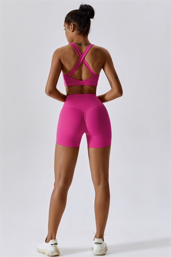 The Eloise Sports Bra Shorts 2-Piece Set