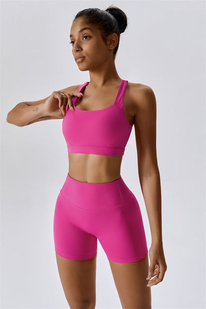 The Eloise Sports Bra Shorts 2-Piece Set