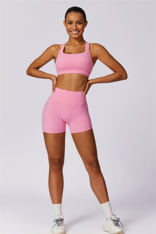 The Eloise Sports Bra Shorts 2-Piece Set