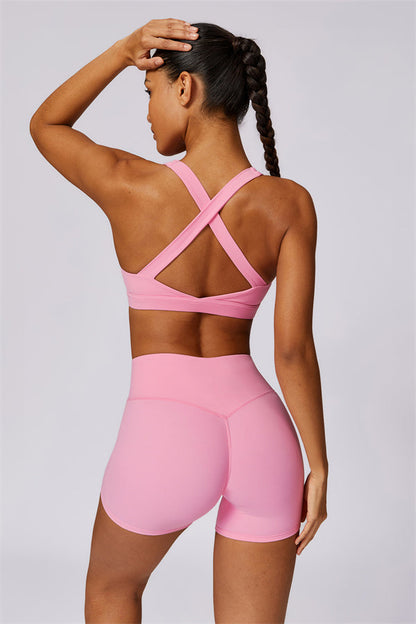 The Eloise Sports Bra Shorts 2-Piece Set