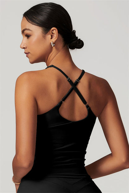 The Enigma Cross Back Vest