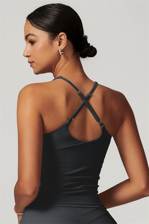 The Enigma Cross Back Vest