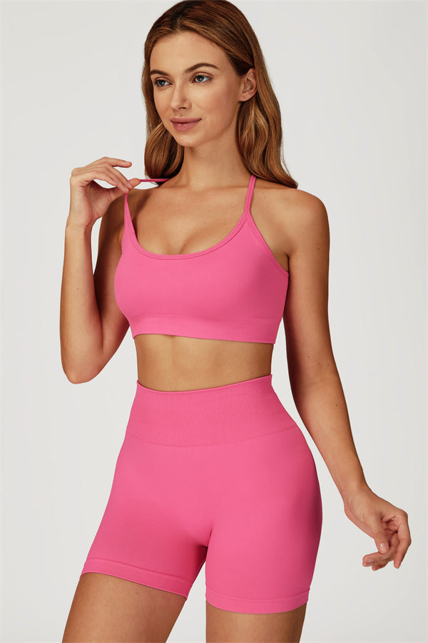 The Sculpt Sports Bra Shorts 2-Piece Set