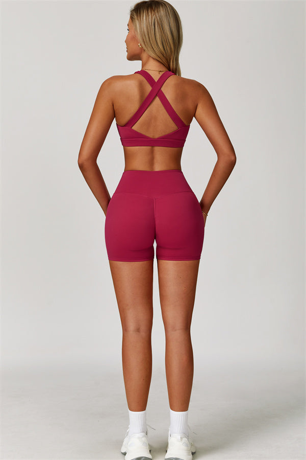 The Eloise Sports Bra Shorts 2-Piece Set