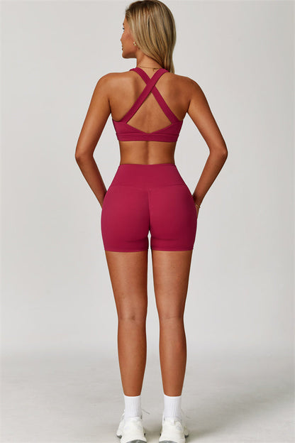 The Eloise Sports Bra Shorts 2-Piece Set