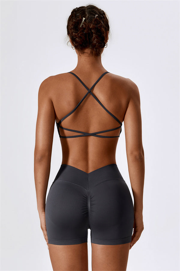 Nova Luxe Sports Bra Shorts 2-Piece Set
