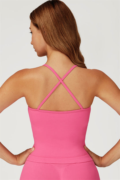 The Sculpt Crop Top Shorts 2-Piece Set