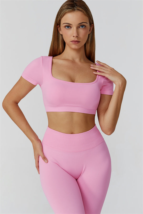 The Reign Crop Top Leggings 2-Piece Set