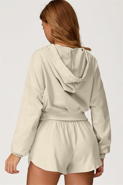 The Glacier Crop Hoodie