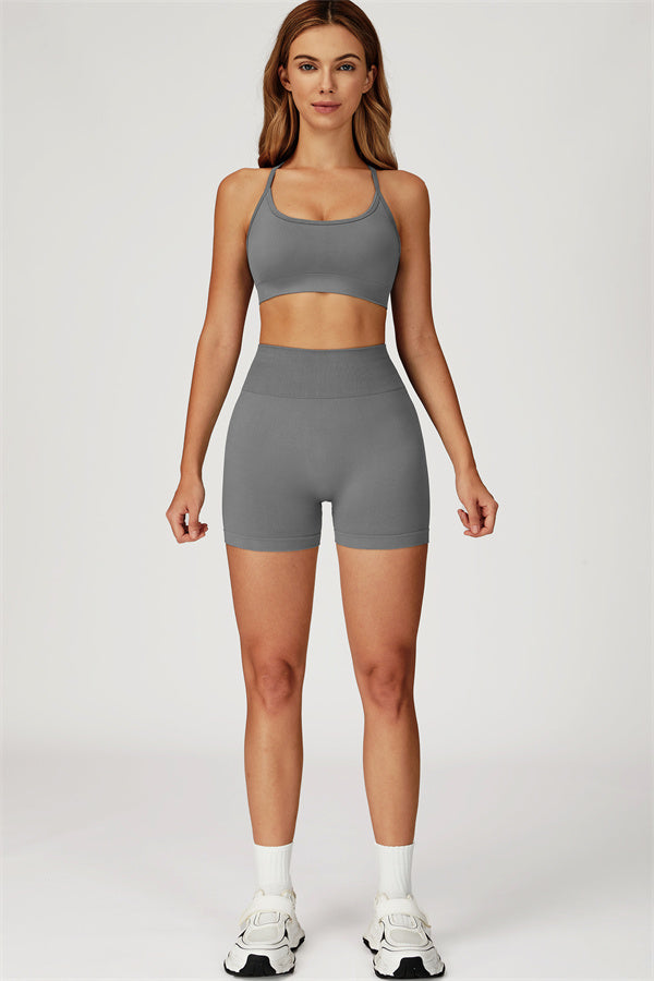 The Sculpt Sports Bra Shorts 2-Piece Set