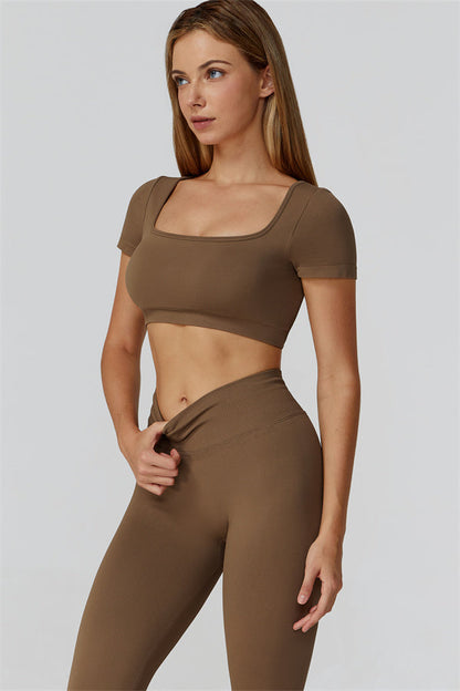 The Reign Crop Top Leggings 2-Piece Set