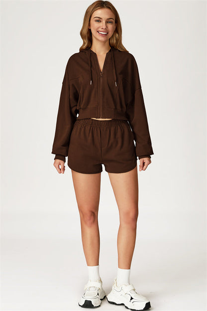 The Glacier Crop Hoodie