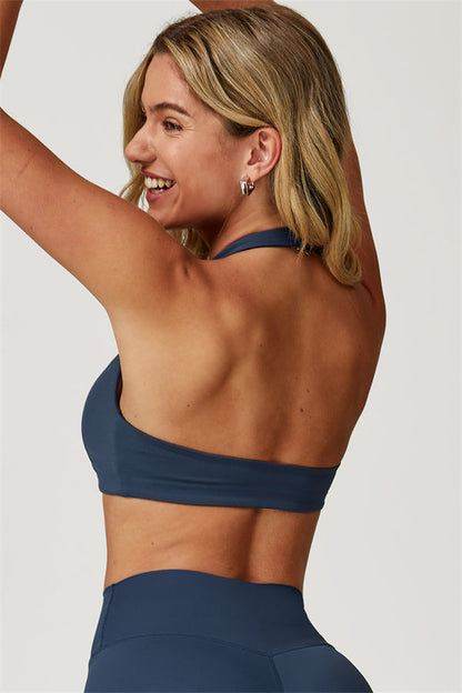 The Boost Halter Sports Bra