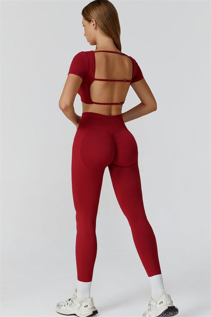 The Reign Crop Top Leggings 2-Piece Set