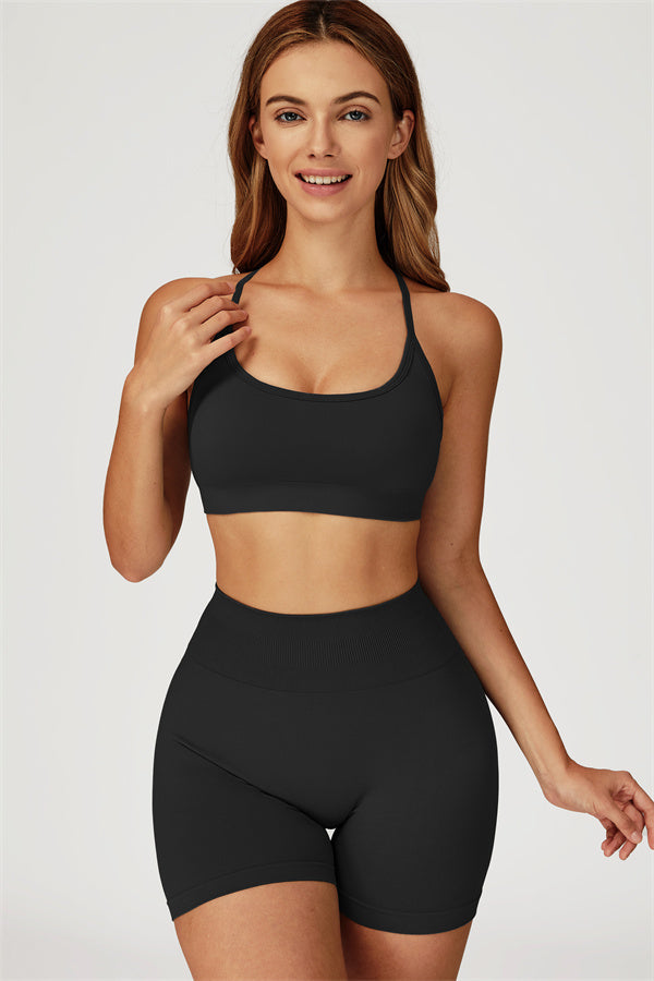 The Sculpt Sports Bra Shorts 2-Piece Set