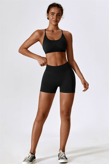 Nova Luxe Sports Bra Shorts 2-Piece Set